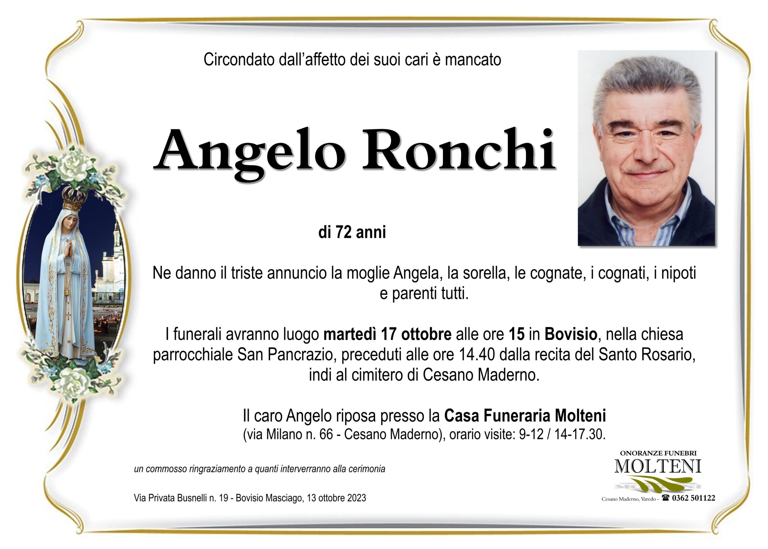Angelo Ronchi<p>Classe 1951</p>