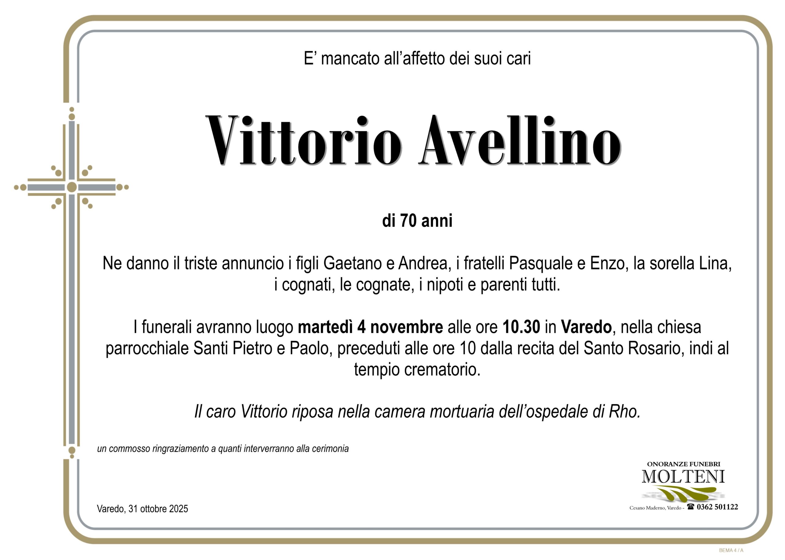 Vittorio Avellino<p>Classe 1954
